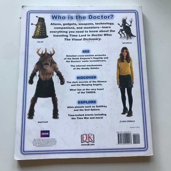 Doctor Who: The Visual Dictionary - Softcover Book - Picture 3 of 15